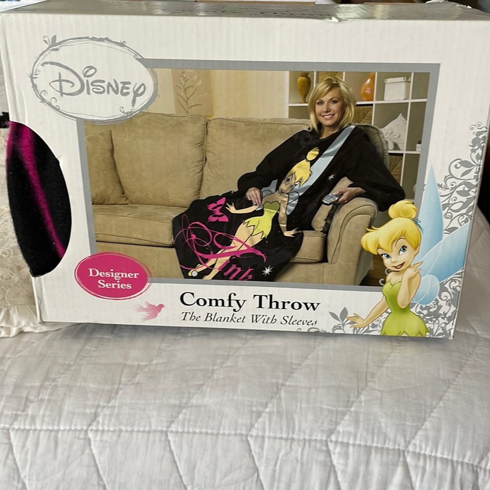 Disney Tinkerbell fleece throw